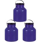 Vasilhame Para Transporte De Leite 10 Litros Azul - Kit 3
