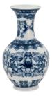 VASO 14x8x8cm CERÂMICA AZUL VASO 14x8x8cm CERÂMICA AZUL