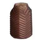 Vaso 19cm Marrom - Btc