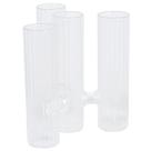 Vaso 4 Tubos Canelados Grillo