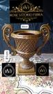 Vaso Abacaxi de resina de fibra Dourado Antigo.