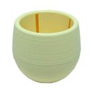 Vaso All Garden Baby Ball Flat Creme para Jardim