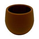Vaso All Garden Baby Ball Flat Marrom para Jardim