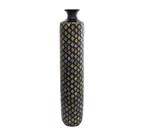 Vaso Alto 72cm Decorativo Revestimento Madrepérola Luxo