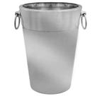 Vaso Aluminio com Alça Redondo 51x44cm Luxo