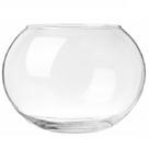 Vaso Aquario De Vidro Vaso Redondo 4,5 L - Carisma