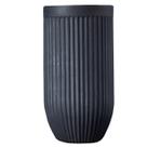 Vaso Atenas Cilíndrico 33 (37L) Cor Chumbo JAPI