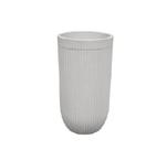 Vaso Atenas Cilíndrico 33 Off White Japi