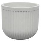 Vaso Atenas Cilíndrico 36 Off White Japi