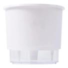 Vaso Auto Irrigável 12cm N2 Autoirrigavel Raiz Branco