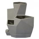 Vaso Auto Irrigável Jardim de Temperos Vida Jardim Temperos da Vida Japi Cinza Vaso Auto Irrigável Jardim de Temperos Vida Jardim Temperos da Vida Japi Cinza