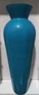 Vaso Azul Turquesa com Base Redonda