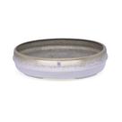 Vaso Bacia Decorativo Osaka Branco Gold Vietnamita 44cm B02 - D'Rossi