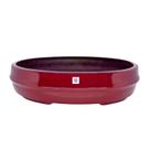 Vaso Bacia Decorativo Osaka Vermelho Lira 65cm B02 - D'Rossi