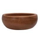 Vaso Bacia para Suculenta 26 x 10cm Cor Tabaco Envelhecido Vaso Bacia para Suculenta 26 x 10cm Cor Tabaco Envelhecido