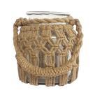 Vaso Bahamas vidro fibra sintética 21,5x23 cm -L Hermitage