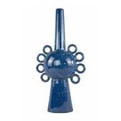 Vaso Benzara Kary Blue Ceramic 58 cm Design 3D
