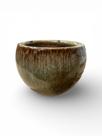 Vaso Bola em Cerâmica Esmaltado Pequeno em diversas Cores A12cm L14cm