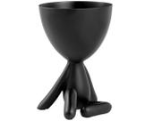 Vaso Boneco Robert Plant - Descansando Preto - Mart
