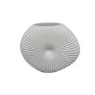 Vaso Btc de Vidro Branco Bc0180