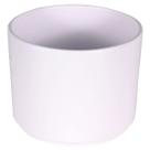 Vaso Cachepô Cerâmico Hanover 11 (11x9) Cor Branca JAPI