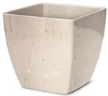 Vaso Cachepô de Plástico Elegance Quadrado N 1 Nutriplan cor