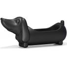 Vaso Cachepo Mascote Cachorro 43CM Preto