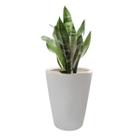 Vaso Cachepot 38cm Tamanho M Branco Alto Brilho Pozzani Vaso Cachepot 38cm Tamanho M Branco Alto Brilho Pozzani