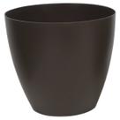 Vaso Cachepot Bagé (12x11 cm) Cor Taupe VASART