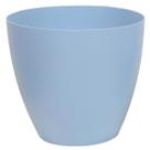 Vaso Cachepot Bage (14x13) Cor Azul Vintage VASART