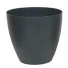 Vaso Cachepot Bage (6x6) Cor Grafite VASART Vaso Cachepot Bage (6x6) Cor Grafite VASART