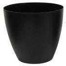Vaso Cachepot Bage (9x8) Cor Preto VASART