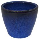 Vaso Cachepot de Cerâmica Pequeno 10x9 Colorido p/ Decoração Vaso Cachepot de Cerâmica Pequeno 10x9 Colorido p/ Decoração