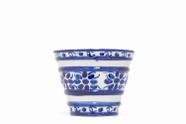 Vaso Cachepot Decorativo em Porcelana Portuguesa 15 cm
