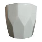 Vaso Cachepot Diamante Em Polietileno Decoração Planta Cores - Cinza