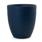 Vaso cachepot grande dubai 2 fosco pozzani - porcelana azul