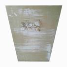 Vaso cachepot mdf md bege claro ( 019617 ) - un Vaso cachepot mdf md bege claro ( 019617 ) - un