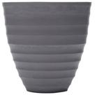 Vaso Cachepot Para Flores Plantas 15cmx7cm Plástico Lyor Névoa Cinza Decoração Vaso Cachepot Para Flores Plantas 15cmx7cm Plástico Lyor Névoa Cinza Decoração