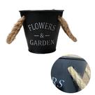 Vaso Cachepot Plastico Flowers & Garden Decoracao Casa
