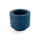 Vaso Cachepot Recôncavo 16x18 Azul Macaúba Vasap Vaso Cachepot Recôncavo 16x18 Azul Macaúba Vasap