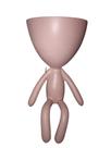 Vaso cachepot rosa