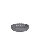 Vaso Cachepot Wave 15cm Cinza