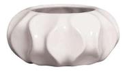 Vaso centro de mesa cerâmica 23cm decoração arranjo