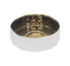 Vaso Centro de Mesa Ceramica Branco Interior Cobre Luxo Vaso Centro de Mesa Ceramica Branco Interior Cobre Luxo