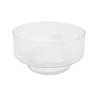 Vaso centro de mesa decorativo em vidro incolor 15x28cm Vaso centro de mesa decorativo em vidro incolor 15x28cm
