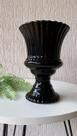 Vaso Centro de Mesa Taça Decorativo Preto Vaso Centro de Mesa Taça Decorativo Preto