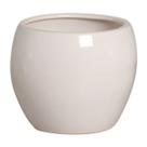 Vaso Cerâmica Esmaltado Linha Intense (12) Branco BURGUINA
