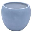 Vaso Cerâmica Intense (12) Cor Cimento Queimado BURGUINA