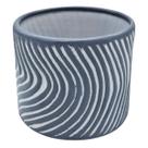 Vaso Cerâmica Mar (12) Cimento Queimado BURGUINA
