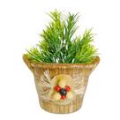 Vaso Cesto Grande com arranjo para Suculentas Plantas e Plantinhas Artificial Decorações